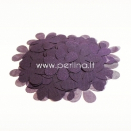 Fabric flowers, eggplant, 1 pc, select size