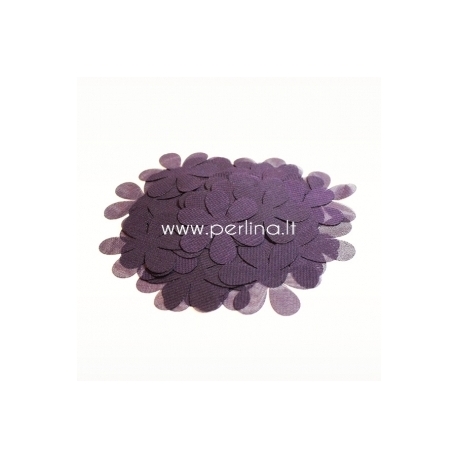 Fabric flowers, eggplant, 1 pc, select size