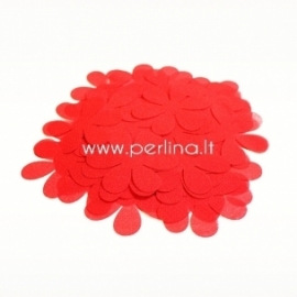 Fabric flowers, red, 1 pc, select size
