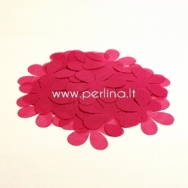 Fabric flowers, pink, 1 pc, select size