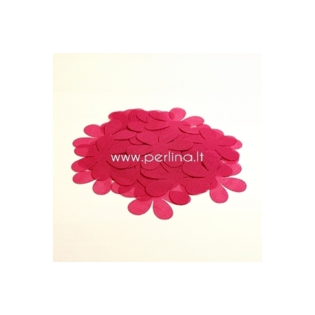 Fabric flowers, pink, 1 pc, select size