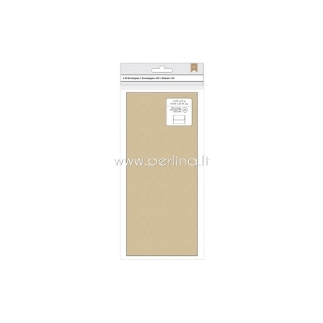 Envelope, kraft, 10,48x24,13 cm