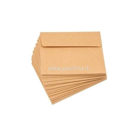 Kraft envelope, 11,11x14,6 cm