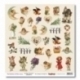 Paper "Lets Make Xmas Cards - The Romance of Xmas Collection", 30,5x30,5 cm