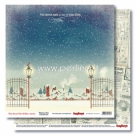 Popierius "Christmas Fair - That Special Time of Year Collection", 30,5x30,5 cm
