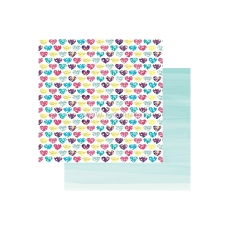 Popierius "Hearts - Capture Life Collection", 30,5x30,5 cm