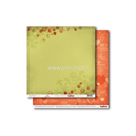 Popierius "Amour - Sweetheart Collection", 30,5x30,5 cm