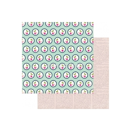 Paper "Cheerful Cherries - Splendid Sunshine Collection", 30,5x30,5 cm