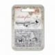 Clear stamps "Butterflies No.3", 3 pcs