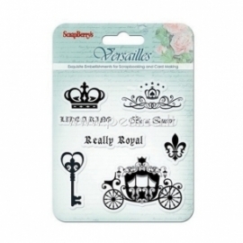 Clear stamps "Like a king - Versailles Collection", 8 pcs