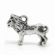 Pendant "Lion", antique silver, 23x15 mm