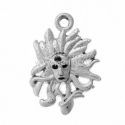 Pendant "Extra-terrestrial", silver tone, 28x20 mm