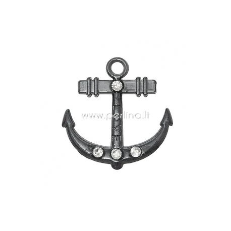 Pendant "Anchor", gunmetal, 34x32 mm