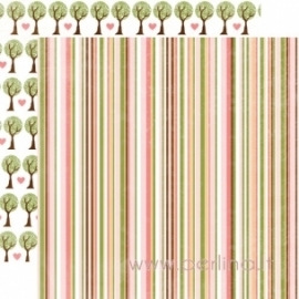 Popierius "Stripe", 30,5x30,5 cm