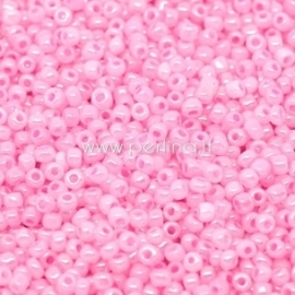 Biserio karoliukai, rožinės sp., 3 mm, 40 g