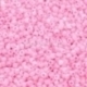 Glass seed beads, pink, 3 mm, 40 g 
