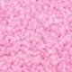 Glass seed beads, pink, 3 mm, 40 g 
