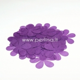 Fabric flowers, violet, 1 pc, select size