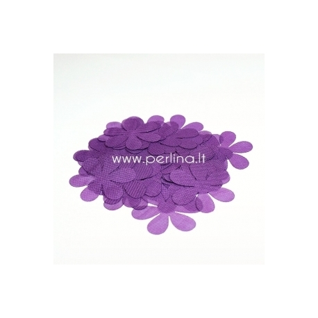 Fabric flowers, violet, 1 pc, select size