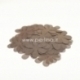 Fabric flowers, light brown, 1 pc, select size