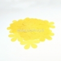 Fabric flowers, yellow, 1 pc, select size