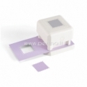 Punch All Over "Scallop Dot Square", 3,8x3,8 cm
