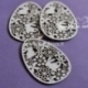 Chipboard "Easter - Easter eggs", 3 pcs