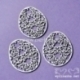 Chipboard "Faberge - Easter eggs No.4", 3 pcs