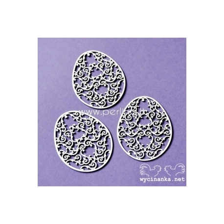 Chipboard "Faberge - Easter eggs No.4", 3 pcs