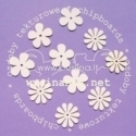 Chipboard "Flowers", 10 pcs