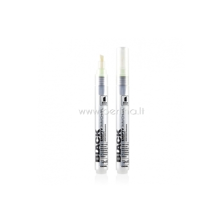 Tūbelė dažams su antgaliu "Black Empty Marker 3 Chisel", 3 mm, 6 ml