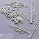 Kartoninė detalė "Loveliness - ornamentai", 8 vnt.