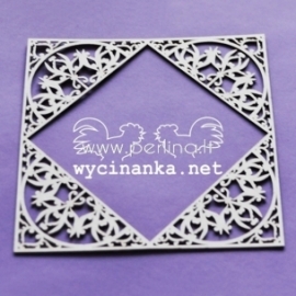 Chipboard "Trio - frame, No.4", 1 pc