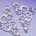 Kartoninė detalė "Forever - kampai", 2 vnt.