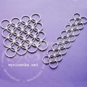 Chipboard "Background & Border - Circle", 2 pcs