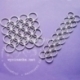 Chipboard "Background & Border - Circle", 2 pcs