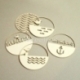 Chipboard "Summer at the Seaside - round tags", 5 pcs