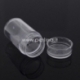 Plastic beads storage container, 2,5x4,8 cm