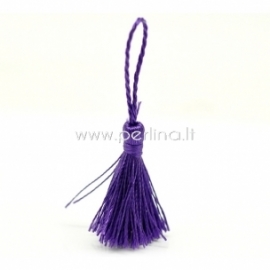 Poliesterio kutas, tamsiai violetinis, 4,5 - 5,5 cm