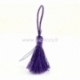 Polyester tassel, dark purple, 4,5 - 5,5 cm