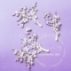 Chipboard "Twig of Cherry blossoms", 3 pcs