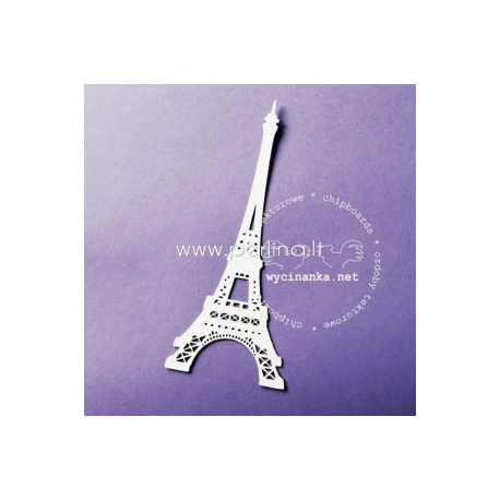 Chipboard "Eiffel Tower", 1 pc