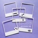 Chipboard "Photo frame, Mix 2", 5 pcs