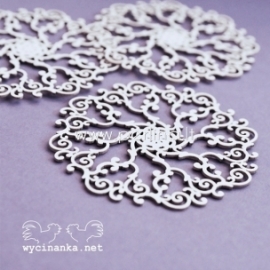 Chipboard "Rosette - rosettes", 3 pcs