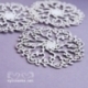 Chipboard "Rosette - rosettes", 3 pcs