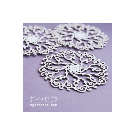 Chipboard "Rosette - rosettes", 3 pcs