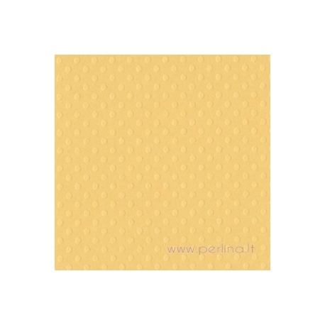 Popierius "Dotted Swiss - Cornmeal", 30,5x30,5cm