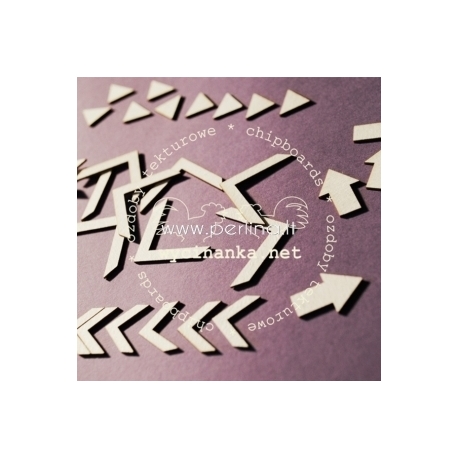 Chipboard "Arrows - four models", 40 pcs