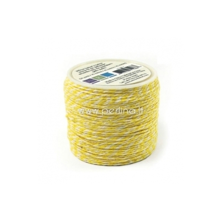 Virvelė "Yellow Baker's Twine", 45 m 