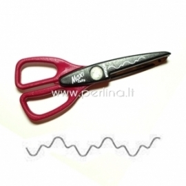 Crafting decorative edge scissors "Ripple"